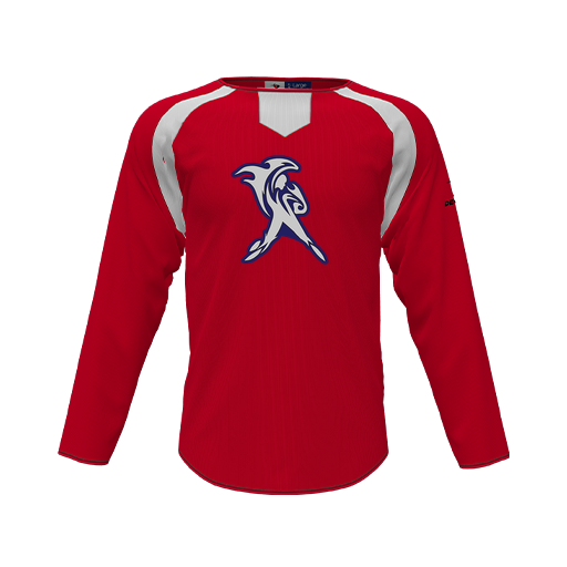 [CUS-DFW-PULL-FLC-CNK-LSL-RED-YS-LOGO1] Pullover (Youth S, Red, Logo 1)