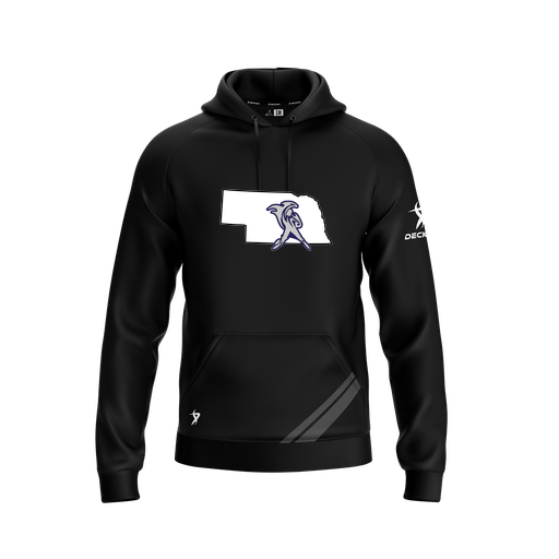 [FOLHSMBK-YXS-LOGO2] Decker Summit Hoodie (Youth XS, Black, Logo 2)