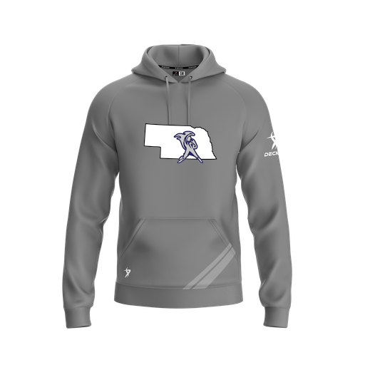 [FOLHSMGY-YXS-LOGO2] Decker Summit Hoodie (Youth XS, Gray, Logo 2)