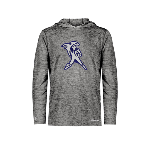 [FOLHCGBK-AS-LOGO1] Decker Men's Charge Hoodie (Adult S, Black, Logo 1)